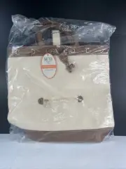 Vintage Christian Dior Travel Bag Dune Perfume Canvas Boat & Tote , Single Sling