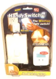 NEW - Handy Switch Wireless Light Switch Night Light Billy Mays "As Seen On TV"