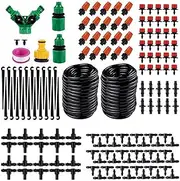 ACAGALA Mist Cooling Automatic Irrigation System Drip Irrigation System Garden Plant Automatic Watering Hose Kit