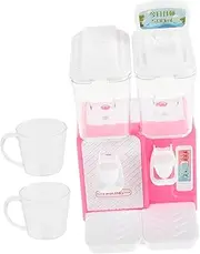 Kisangel Water Dispenser Adorable Drinking Fountain for Fun Interactive Role Play Experience Food Grade Water Dispenser for Independent Play and Learning