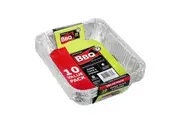 50 x Aluminum Foil Trays BBQ Disposable Roasting takeaway Oven Baking Party TRAY FD