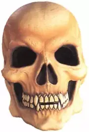 Vampire Skull Mask Bones Skeleton Fancy Dress Halloween Adult Costume Accessory