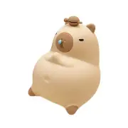 Snotty Capybara Night Light Tap Function Rechargeable Lamp for Bedroom Decors