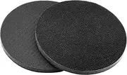 2 Pack 6 Inch Foam Sanding Pads Hook and Loop Soft Density Sponge Cushion Buffing Interface Pad