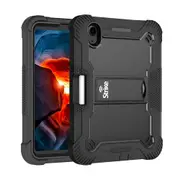 Strike Rugged Case for Apple iPad Mini 7/6 (Black)