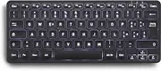 Perixx PERIBOARD-732B Mini Backlit Wireless Keyboard Rechargeable Battery Scissor Keys Type X White Backlit Italian Layout