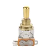 3 Way Toggle Switch Pickup Selector Switch with Brass Tip For Les Paul Guitar GD