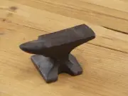 Anvil Paperweight Cast Iron Blacksmith Gift Small 3 3/4" x 2" Paper Weight