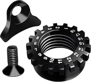 ALLTOO Front Fork Barrel Shaft Screw Nut Repair For FOX 32/34 36 SC 15MM Barrel shaft Bicycle Barrel Shaft Replace screws Lock nut