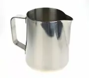 NEW 1 litre STAINLESS STEEL MILK FROTHING JUG Pitcher Steaming latte Cup Creamer