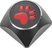 HOMOCONO Electroplated Cat Paw Keycap Key Caps for Mechanical Gaming Keyboard Durable Aluminum Alloy Unique Design Present for Parties and Holidays