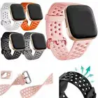 For Fitbit Versa 2/Versa Lite/Versa Replacement Silicone Rubber Strap Watch Band