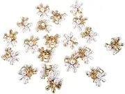 20pcs Mini Pearl Flower Hair Claw Clips Chic Hair Accessories for Elegant Hairstyles Present for Friends Durable and Easy to Wear Enhance Your Look with Sweet Style