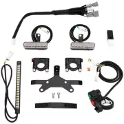 Tusk Motorcycle Plug and Play Turn Signal Kit For Segway X260 2020-2022