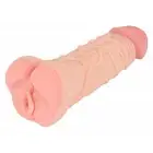 Realistic Masturbator Fake Vagina Extension Fake Penis Anal Vaginal Dildo