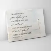 Jesus Artwork, Deuteronomy Bible Verse , Modern Christian Wall Art, Scripture
