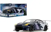 [Jada] Toys 1:32 Scale Hollywood Rides Godzilla HWR Ben Sopra Nissan GT-R Diecast Vehicle
