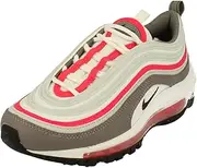 [Nike] Air Max 97 GS Running Trainers 921522 Sneakers Shoes (UK 3.5 us 4Y EU 36, White Black Flat Pewter 110)