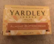 Yardley Naturally Moisturizing Bar LIMITED EDITION ALMOND BUTTERCREAM Soap 4.25