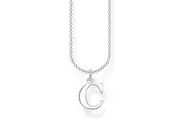 Thomas Sabo Charm Club - Letter "C" Silver Necklace