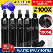 100X 100ml Plastic Empty Fine Mist Spray Bottle Perfume Liquid Atomizer Portable