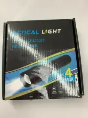 4 PCS TACTICAL LIGHT LED FLASHLIGHT HIGH POWER 5 modes, waterproof-NEW