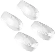 WOFASHPURET 2pairs Height Increase Insoles for Women Men Gel Heel Lift Inserts Shock-absorbing Shoe Pads for Enhanced Comfort Internal Heightening Options for Everyday Use