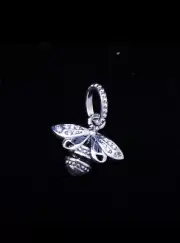 AUTHENTIC Pandora Bumblebee Dangle Charm 798376C01 NEW
