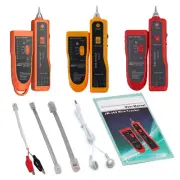 Cable Tester Wire Tracker Network Telephone Line Tracer Toner LAN Phone RJ11/45
