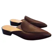 Cole Haan Leather Piper Pointed Toe Mules NEW Size 9.5