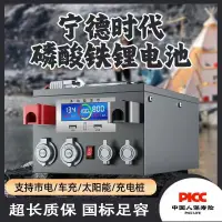 在飛比找樂天市場購物網優惠-{公司貨 最低價}磷酸鐵鋰電池12V24V大容量太陽能貨車駐