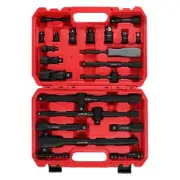 Tool Socket Accessory Set 1/4 3/8 1/2-Inch Drive,43PCS, 3/8 1/2-Inch Dual Hea...