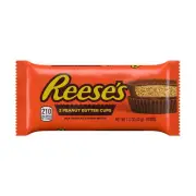 REESE'S Milk Chocolate Peanut Butter Cups, Candy Pack Milk Chocolate, 1.5 oz