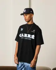 [CARRE] Carre Formula Oversized T-shirt Washed Black - Size 2XL 2XL Washed Black