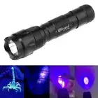 UV WF-502B LED 395NM Ultra Violet Blacklight Flashlight Torch 18650 Lights Lamps