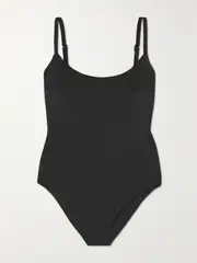 [FORM AND FOLD] FORM AND FOLD - D-g The One Recycled Underwired Swimsuit - Black - 32E 32E Black