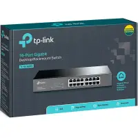 在飛比找露天拍賣優惠-TP-Link 24口千兆網絡交換機TL-SG1024 SG