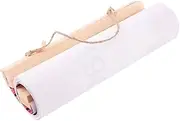 CHICAMPERA 1Pc Growth Chart Ruler Rose Flower Pattern Canvas Height Measurement for Home Decor for Easy to Hang Remove
