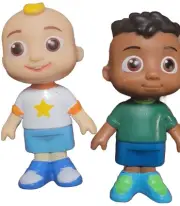COCOMELON Figures, JJ and Cody~ New, No Box 2.75” JAZWARES 2021