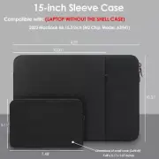 Sleeve Case for MacBook Air 15 inch (M2 Chip 2023) A2941 Accesso 15-Inch Laptop
