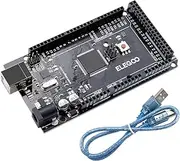 ELEGOO MEGA2560 R3 Development Board Microcontroller ATmega2560 ATMEGA16U2 with USB Cable Compatible with Arduino IDE