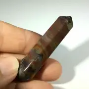 Moss Agate Mini Massage Wand 57.3mm 170805 Stone of Abundance Crystal Healing