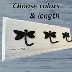 Dragonfly Hook Rack, Dragonfly Coat Hook Rack, Dragonfly Towel Hook Rack,