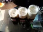Veraflame Oblique Edge LED New! 4 pack. flameless candle