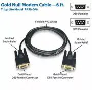 NEW Tripp Lite Tripp-Lite P450-006 6FT Null Modem Console Cable RS232 DB9 F/F