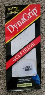 DynaGrip Cabretta Leather Cadet Golf Glove Master Grip Sz.Regular Left M/L