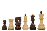 Old 1959 Russian Zagreb Chess Pieces in Rosewood / Boxwood - 3.8" King - S1240-A
