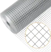 1/2inch 36Inch（H）x25Ft（L）19 Gauge Mental Mesh Roll Hardware Cloth Chicken Fnece