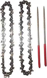6-inch Mini Chainsaw Chain kits Electric Chainsaws 043"Gauge 37DL Electroplated Coating Saw Chains for Pruning Tool