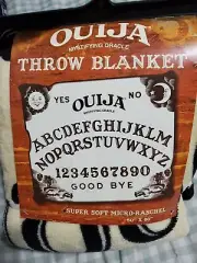 Ouija Mystifying Oracle Throw Blanket 50" x 60" SOFT!